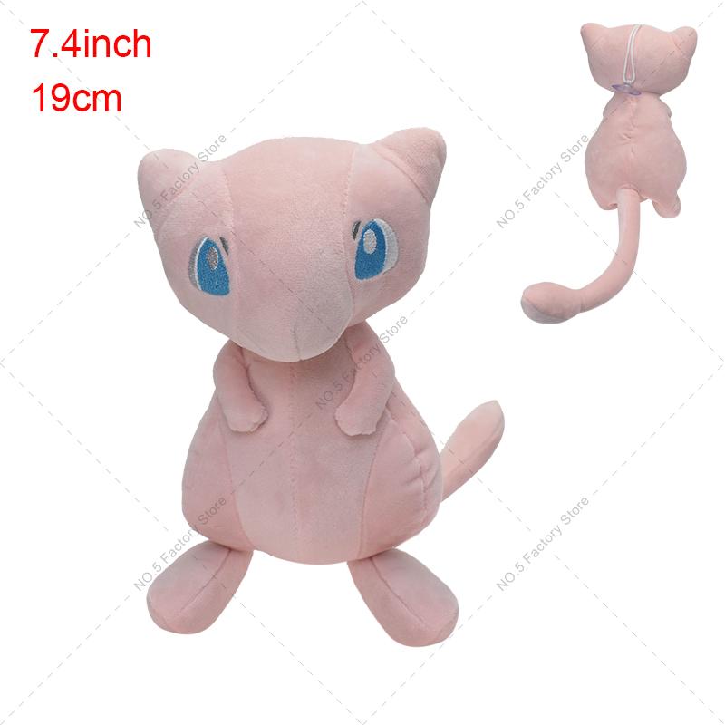 Plush Toys Mega Mewtwo Soft Stuffed Toy Mew Evolution Plush Dolls Cartoon Peluche Birthday Gifts for Kids Children
