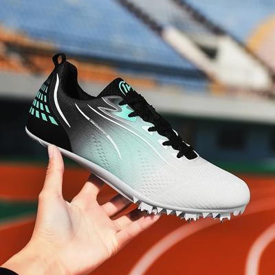 New Spike Running Shoes Men Lightweight Training Track Field Shoes Anti-slip Athletics Sneakers Unisex Zapatilla Para Atletismo