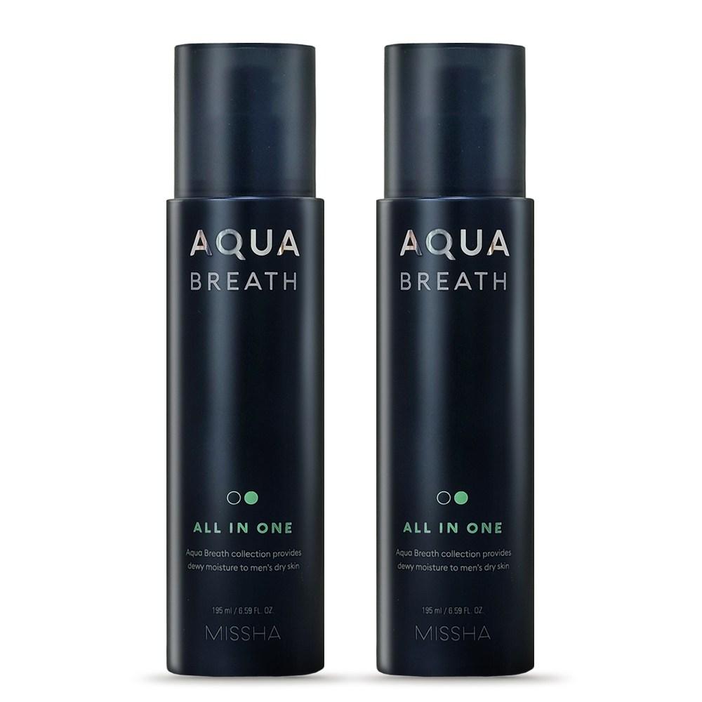 

Missha For Men Aqua Breath All-in-One 1+1, 195 мл, 1 шт.