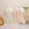 Pet Dog Clothing Pet Four Legged Home Clothes Pet Dog Clothing Autumn and Winter Base Coat Polka Dot Jumpsuit Puppy Clothes