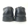Lloyd Leather Swirl Moc Dress Shoes Black Size 10F 28.5cm Made in Germany(USED)