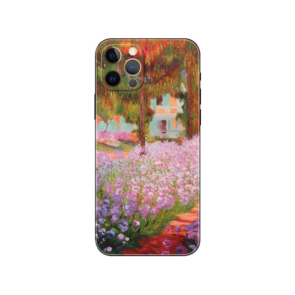 

Чехол для телефона Claude Monet Garden Lotus Bridge для iPhone 2020se 6s 7 8 plus x 10 XR XS 11 12 13 mini pro MAX, черная задняя крышка из ТПУ iphone 13pro MAX