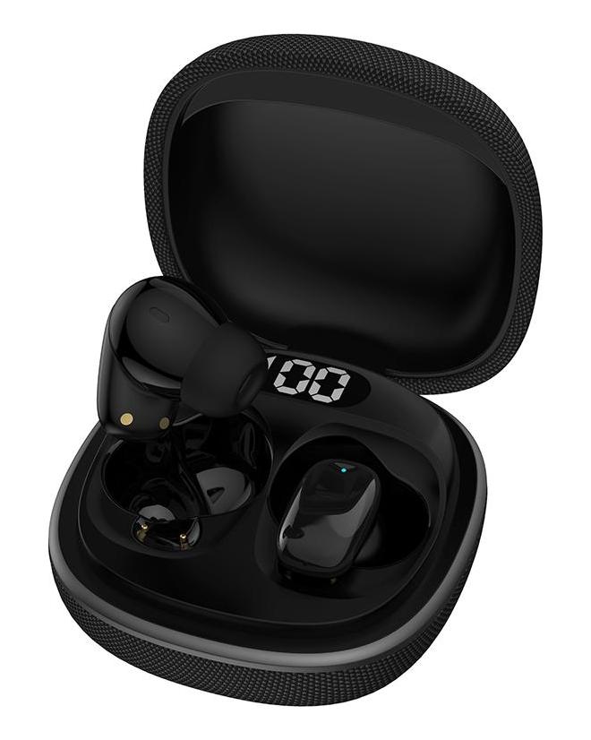 VAORLO Painless In-Ear Sleeping Earbuds Wireless HiFi Stereoe Earphones With Noise Cancel Microphone Low Latency Headphone Large Capacity