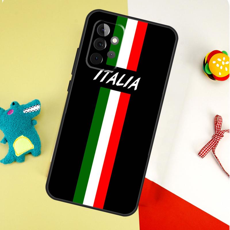 

Italian Italy Flag For Samsung Galaxy A54 A34 A14 A55 A35 A15 A53 A33 A13 A05 A06 A16 A22 A32 A52 Phone Case Samsung A52