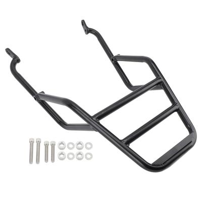 Motorcycle Rear Luggage Rack Iron Cargo Carrier Support Sturdy Holder Shelf 5kg Maximum Load for