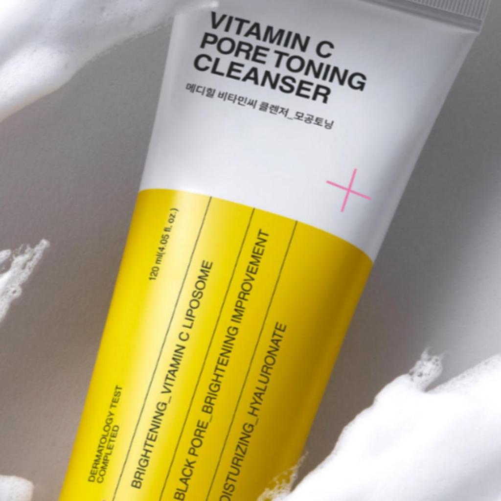 Mediheal Cleansing Foam Collection 120ml (5types) / Teatree,  Madecassoside,  Vitamin, Hyalu, Collagen