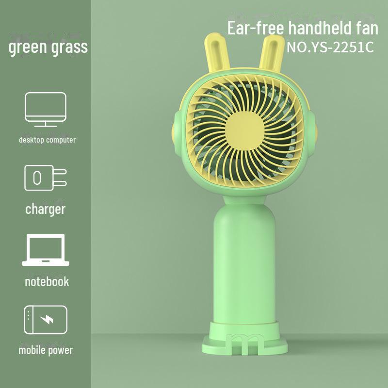 New Flower Mini Portable USB Handheld Fan - Summer Fresh and Compact Electric Fan