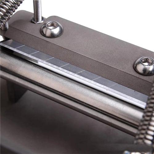 Colcolo Leather Peeler, Manual Leather Skiving Machine, Leather Peeler Splitter Skiver Machine for DIY Leather Processing, Crafts, and Factory Use, Ho