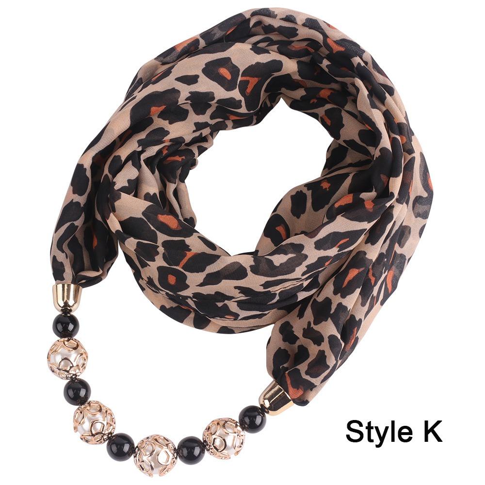 

Pearl Bead Chain Gradient Shawl Chiffon Chiffon Hijabs Foulard Neck Scarf Beach K
