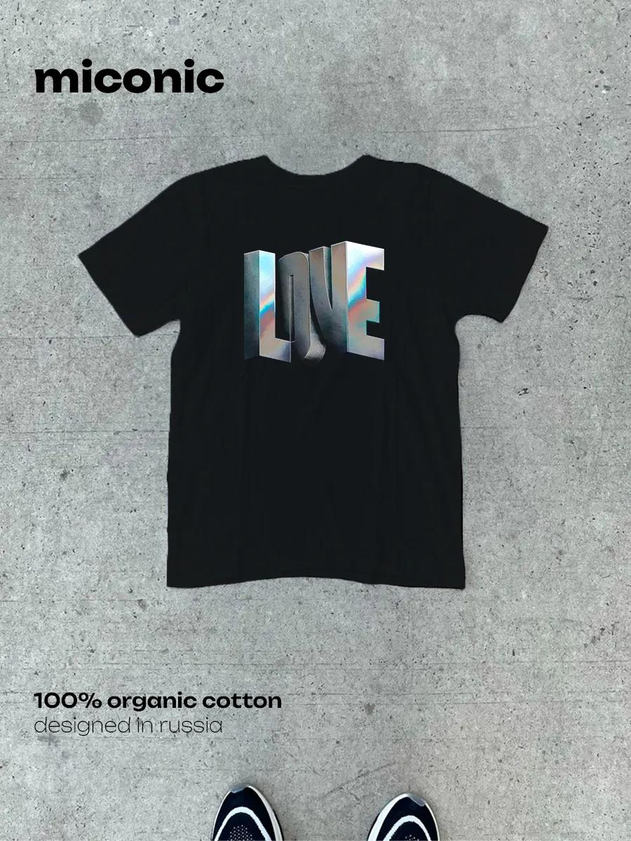 Оверсайз футболка с принтом в стиле Y2K L