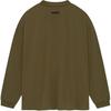 Fear of God Essentials Jersey Long-Sleeve Tee Olive Men Tops Green 125BT244204F
