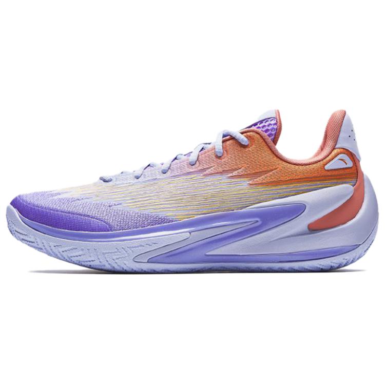 Anta Kai 1 Men s Basketball Shoes White Purple 112541601-3 39