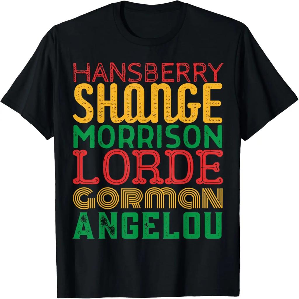 Black Female Writers Black History Month Feminist Authors T-Shirt