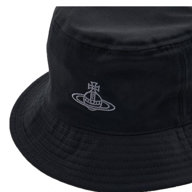 Vivienne Westwood Public Logo Embroidered Bucket Hat 81020009 W00kt N401