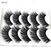 5 Paar 3D-Wimpern Wispy Beauty Natürliche falsche lange dicke falsche Wimpern Make-up