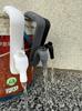 Outdoor Overflow Tube 3D-Printed Bucket Hose Rim Holder Tool