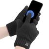 Gloves Winter Men Double Layer Fleece Lined Thick Driving Riding Cold Proof Thermal Knit Touchscreen Gloves Women