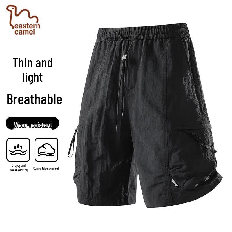 EASTERN CAMEL Men s Ice Silk Cargo Shorts S