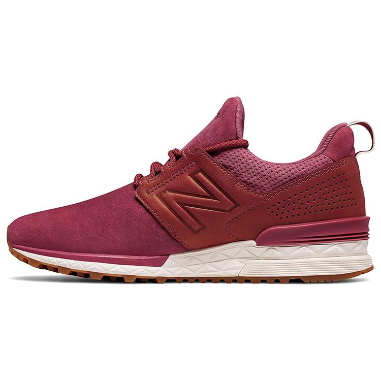 New Balance 574 SportSeries Red Women's