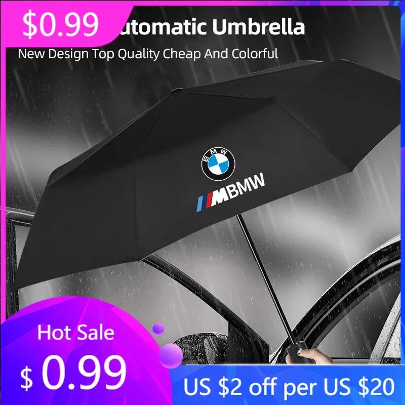 2025 Ombrello Pieghevole Completamente Automatico per Auto Accessori Parasole Per BMW Serie 1 2 3 4 5 7 X1 X2 X3 X4 X5 X6 X7 M2 M3 M4 M5 M