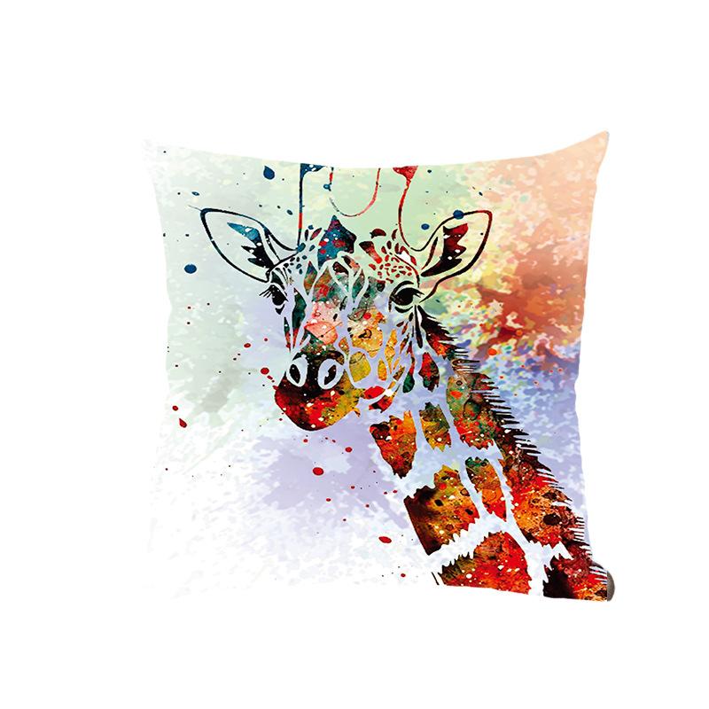 Indian Style Animal Pillowcase Home Office Pillowcase Car Cushion Sofa Decoration Pillowcase