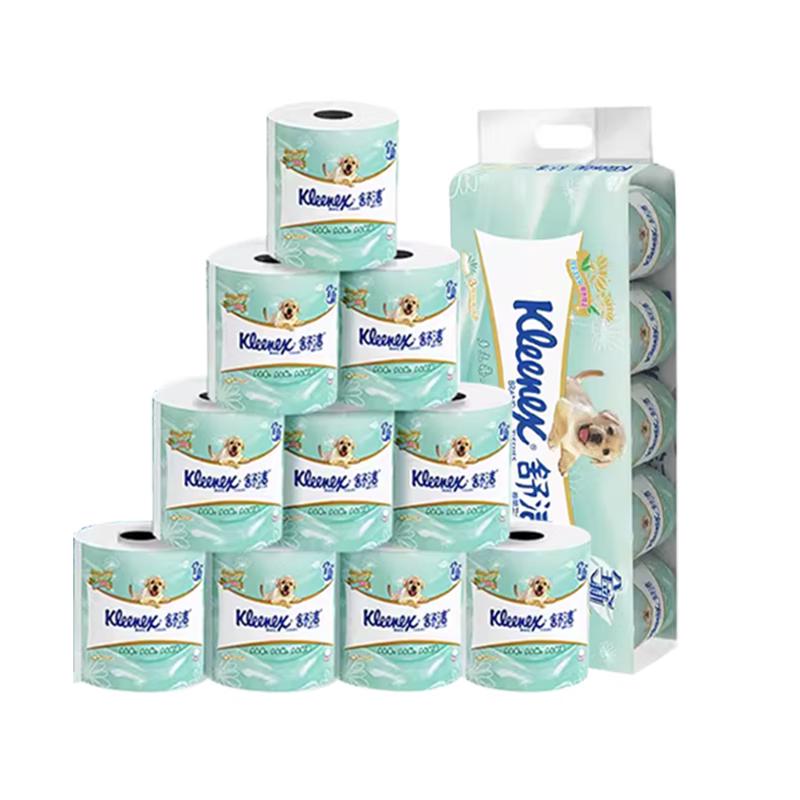 KLEENEX גלילי נייר טואלט רכים 3 שכבות