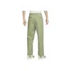 Nike Solid Color Logo Embroidered Loose Straight-Leg Casual Pants Men Bottoms Oil-Green FD0406-386