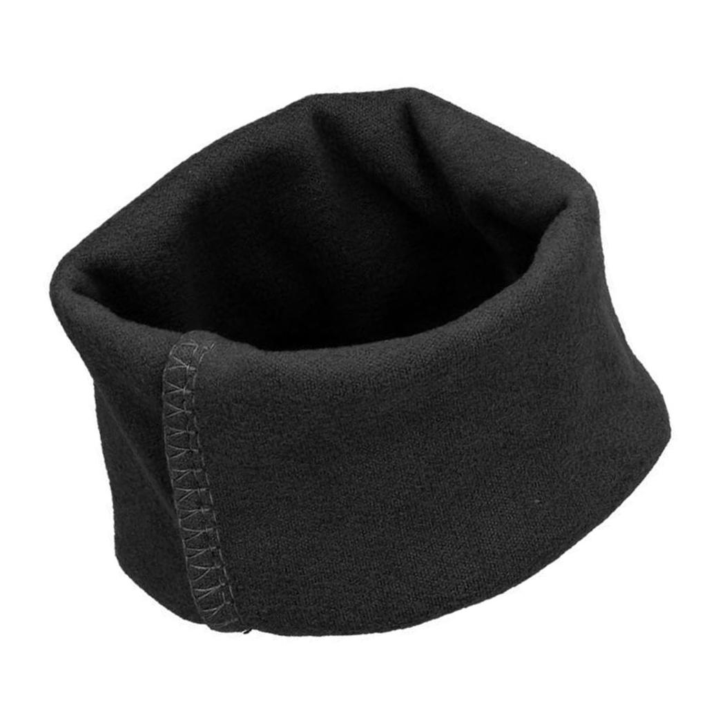 Dog Quiet Ear Cover Black Pet Noise Protection Calming Ear Muffs Anxiety Relief Warm Soft Snood S
