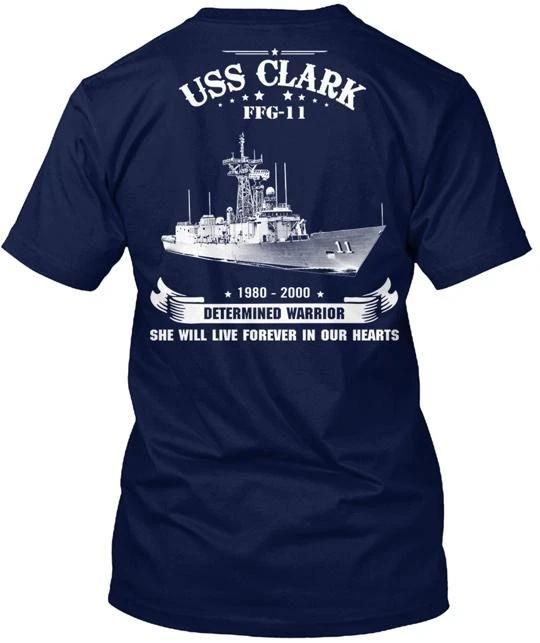 

Uss Clark ffg 11 Tee T shirt Made in the USA Size S to 5XL 2XL