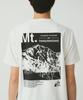 Snow Peak MofM Mt Tanigawa Short and Size Off White T-Shirt MM4510-TS02, Sleeve, Men's Women's, L,