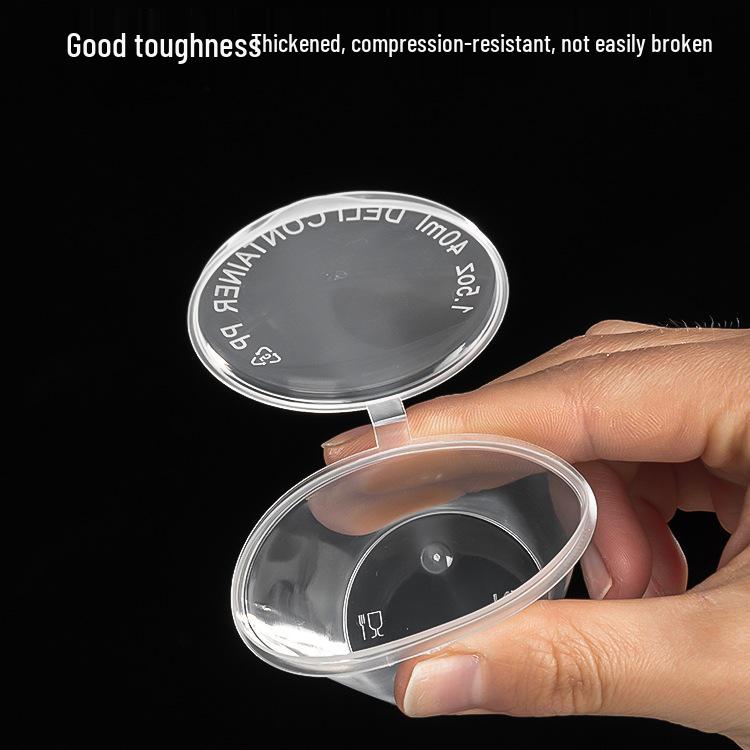 Round Disposable Sauce Cups - 25/50/100ml | Portioning & Takeaway Containers