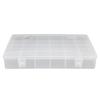 PP Grid Box Transparent Separate Storage Organizer Removable Electronic Component Containers