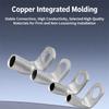 Tinned Copper Right Angle Crimp Terminal L Shape Wire Connector Terminal  For Plug Connection