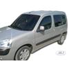 Air Deflectors - J&J AUTOMOTIVE - Heko - Smoked - For Citroen Berlingo 2-P. 2002-2008 - Easy Installation