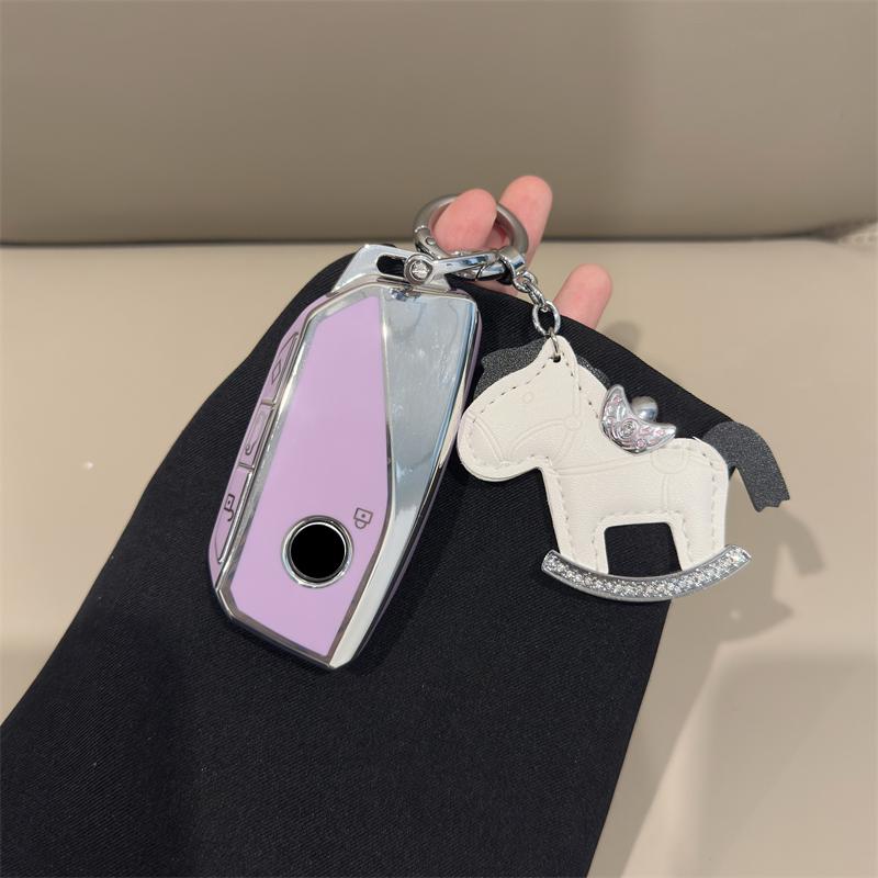 New TPU Car Key Case Cover Shell Fob For BMW 7 Series X1 X3 X5 I7 X7 G07 LCI IX I20 X1 U11 G07 XM IX Car Key Case Cover Shell