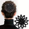 Korean Style Crochet Bun Net Elastic Ballet Dancing Snood Fashion Women Snood Net  Ladies