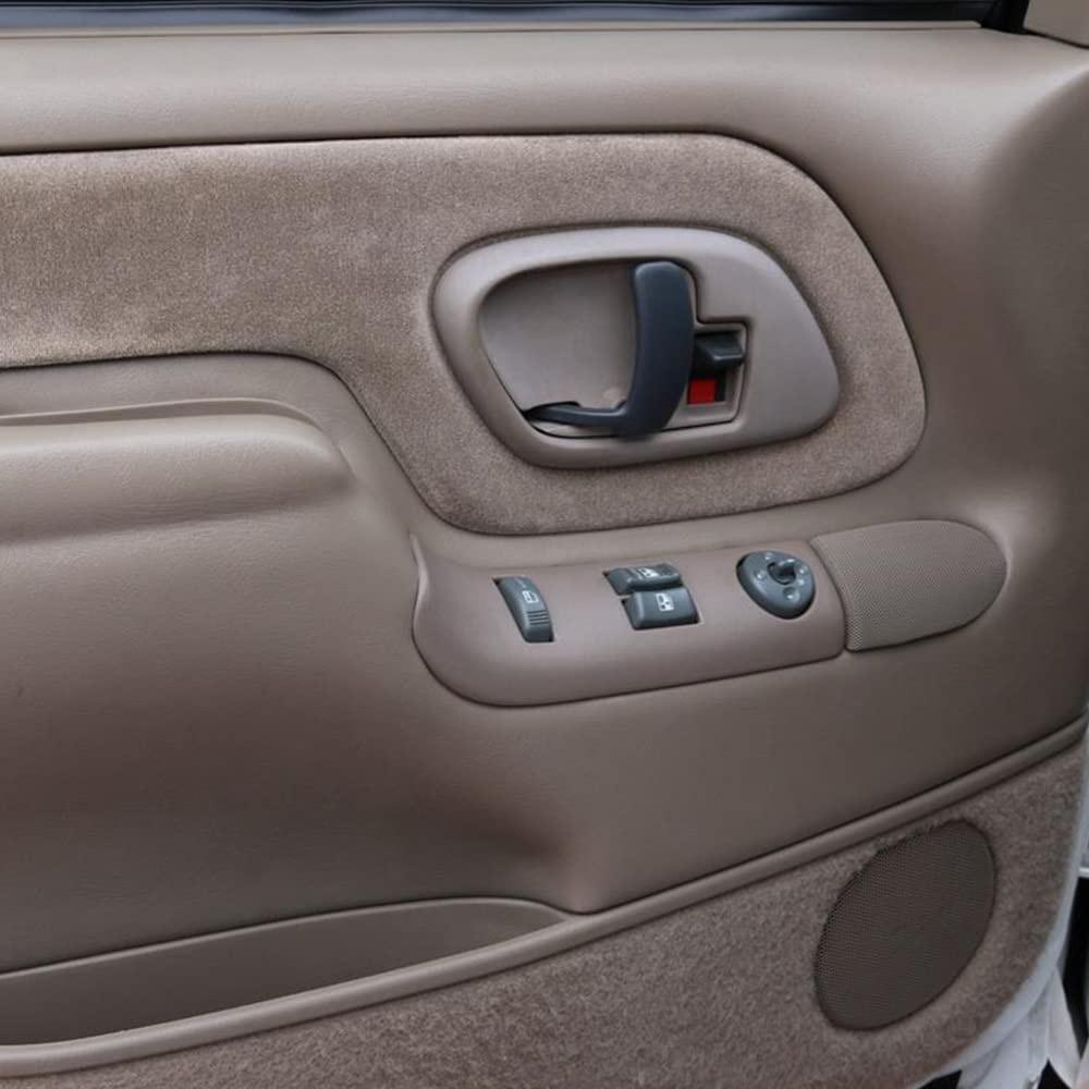 2Pcs Interior Door Handle Trim Bezels For 1995-2002 Chevrolet GMC Truck 15708088