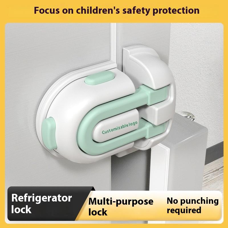 Strictly selected child safety lock, protective drawer lock, baby multi-function lock, baby anti-opening refrigerator cabinet door lock