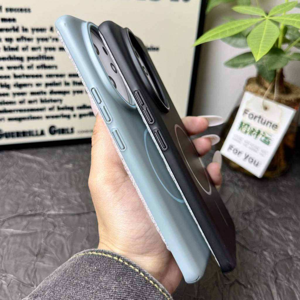 Original Frosted For Magsafe Magnetic Case For Huawei Mate 70 P70 Honor 300 200 100 Magic 7 6 5 Pro Ultra PC Hard Armor Cover