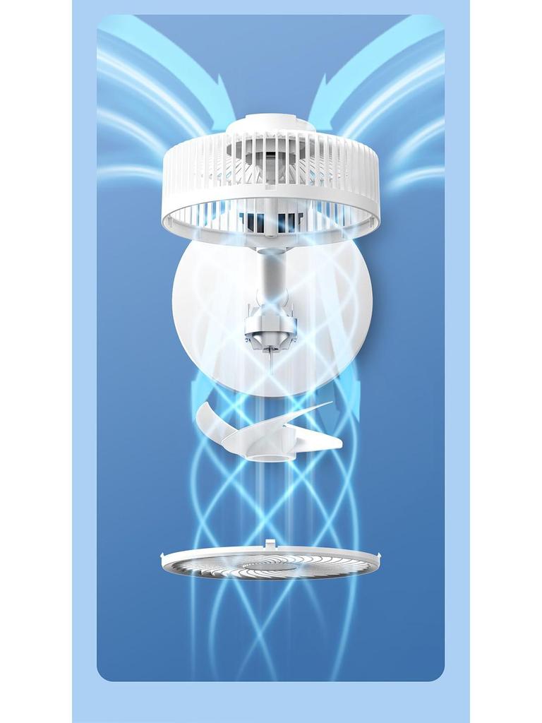 Smart Remote-Controlled Silent Floor Fan for Home and Dorm, Featuring Dual-Use Air Circulation and Low-Noise Operation