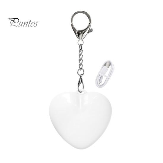 

1/2 шт. Подвесной светильник для сумочки с автоматическим датчиком в форме сердца, USB-зарядка, легкий поиск предметов в сумке, декоративный светильник для кошелька 1pc Love Heart