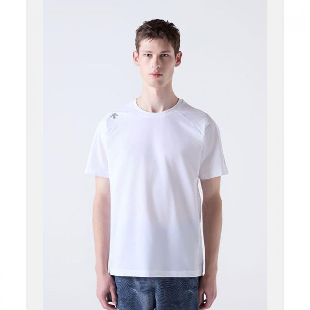

Футболка DescenTe Running Quick Dry с коротким рукавом, белая WHT0WHITE/100