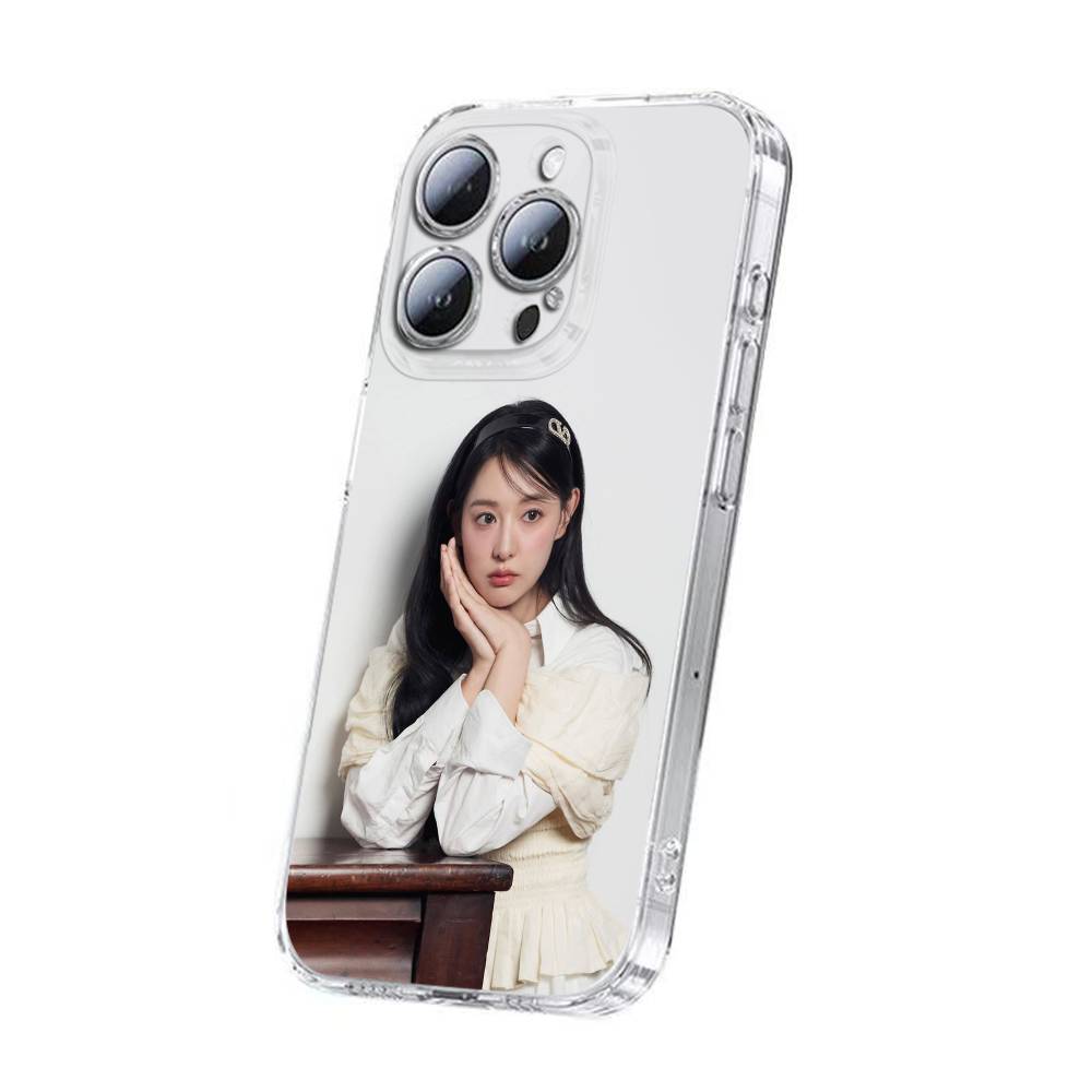 Actress K-Kim Ji won Phone Case For iPhone 17,16,15,14,13,12,11,Plus,Pro,Max,Plus,E,Air,Mini Transparent