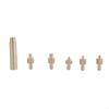 U0DF Heat Set Insert Soldering Tip Adapter Install Thread Insert Nut Soldering Iron for 3D Printer Insert Nut Hot Melt Tool