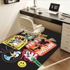 Office Rug Mickey Mouse, Party theme 3D Printed Anti-Slip Rug-Machine Washable for Living Room