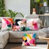 45X45Cm Colorful Abstract Patterns Pillowcase 100%Polyester Living Room Bedroom Sofa Office Cushion Pillowcase Home Decoration
