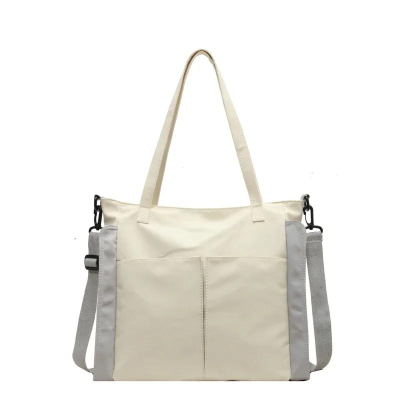 Canvas High Quality Women's Tote Bags New Large Capacity Fashion Versatile Ladies Shoulder Bags Simplicity Bolsas Femininas