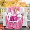 1pc Peppa Pig1 Theme Blanket - Digital Print, Polyester, Cozy for All Seasons, Perfect for Outdoor, Camping, and Travel