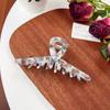 Korean New Fashion 11.5cm Geometric Hollow Hair Clip Simple Marbling Acetic Acid Shark Clip Hair Accessories