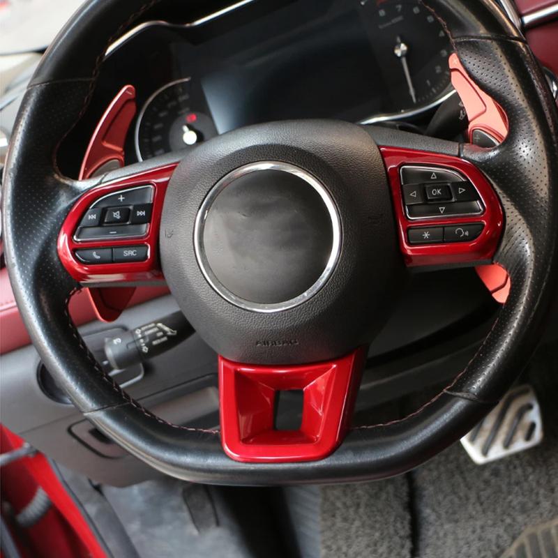 For MG ZS MGHS RX5 MG3 MG5 MG6 Car Steering Wheel Frame Sticker Inner Steering Wheel Decoration Trim Cover Accessories